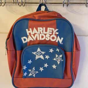 Kids Harley Davison backpack 12x11”